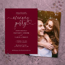 Search for red heart wedding invitations Minimalist