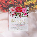Search for garden baby girl shower invitations Cute