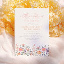 Search for boho baby girl shower invitations Wildflower