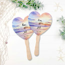 Search for beach wedding hand fans Island