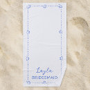 Search for bridesmaid beach towels Nautical