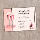 Search for double celebration birthday invitations Adult