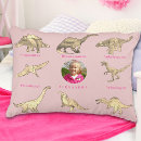 Search for pink dinosaur cushions Jurassic