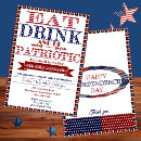 Search for memorial day bbq invitations Patriotic party celebration