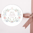 Search for elegant first communion stickers Girl