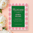 Search for golf bridal shower invitations Elegant