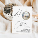 Search for disco birthday invitations Forty