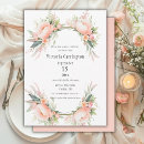 Search for blush bridal shower invitations Flowers