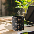 Search for black bow mugs Unique