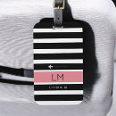 Search for pink luggage tags Monogrammed