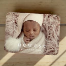 Search for magnetic birth announcement cards Girl