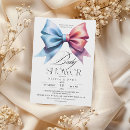 Search for boy or girl gender reveal invitations Pink blue