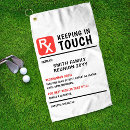 Search for funny golf towels Typography