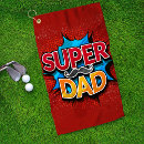 Search for fathers day golf towels Typography
