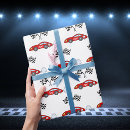 Search for race car wrapping paper 1st birthday