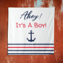 Search for nautical baby shower backdrops Navy blue