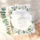 Search for eucalyptus leaves bridal shower invitations Rustic