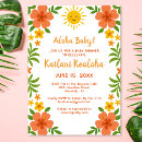 Search for aloha baby shower invitations Trendy