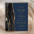 Search for black navy wedding invitations Trendy