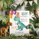 Search for dinosaur roar invitations Watercolor