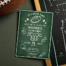 Search for all american birthday invitations Touchdown