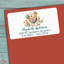 Search for rustic birds return address labels Country