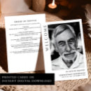 Search for handouts invitations In loving memory