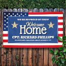 Search for military welcome home banners Patriotic