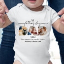 Search for first fathers day baby clothes Daddy and baby
