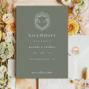Search for crest save the dates Sage green