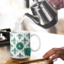 Search for green fleur de lis mugs Gold