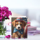 Search for patriotic dog cards Puppy