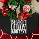 Search for black and white tree skirts Typography