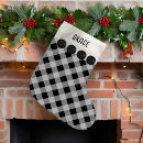 Search for flannel christmas stockings Rustic