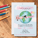 Search for kindergarten photo graduation invitations Pink