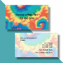 Search for tie dye business cards Trendy