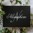 Search for unique monogram postcards For her