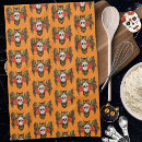 Search for day of the dead tea towels Sugar skull