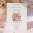 Search for story book baby shower invitations A new chapter begins