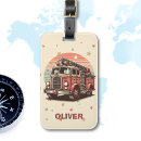 Search for truck luggage tags Firefighter