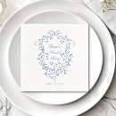 Search for blue toile napkins Toile de jouy