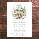 Search for squirrel baby shower invitations Leaves