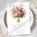 Search for pink flower baby shower invitations Watercolor flowers