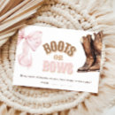Search for pink cowboy boot invitations Western