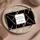 Search for black and gold business cards Hair stylist