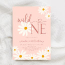 Search for daisy 1st birthday invitations Flowers