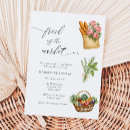 Search for farmers market invitations Floral
