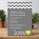 Search for chevron baby shower invitations Neutral