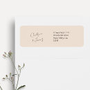 Search for boho chic return address labels Script calligraphy