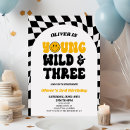 Search for happy 3rd birthday invitations For kids